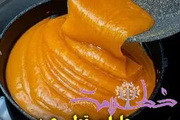 طرز تهیه حلوای مسقطی عربی خوشمزه با یک لیوان نشاسته ذرت +  فیلم