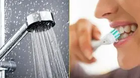 چرا نباید هنگام دوش گرفتن دندان‌های خود را مسواک کنید؟