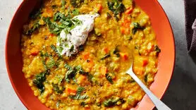 طرز تهیه سوپ عدس با زعفران/ویژه بیماران قلبی