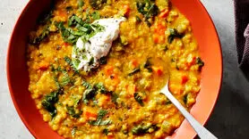 طرز تهیه سوپ عدس با زعفران/ویژه بیماران قلبی