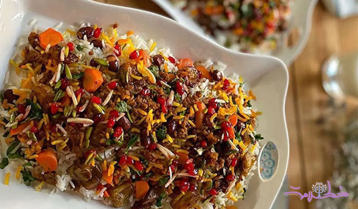 طرز تهیه خوشمزه ترین پلوی بدون خورشت