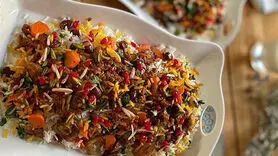 طرز تهیه خوشمزه ترین پلوی بدون خورشت