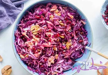 طرز تهیه سالاد انار برای شب یلدا
