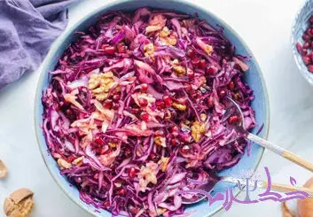 طرز تهیه سالاد انار برای شب یلدا
