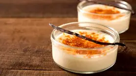 طرز تهیه فرنی پروتئینه برای تقویت بدن / کم حجم و فوری