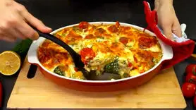 فیلم / طرز تهیه شام فوری اسپانیایی با بروکلی / بدون گوشت + ارزان