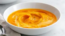 طرز تهیه سوپ کدو حلوایی به سبک فرانسه و ایتالیا / آشپزی ملل