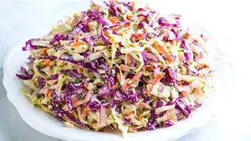 طرز تهیه سالاد کلم سفید رستورانی