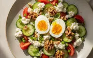 افسردگی و بی انگیزگی داری؟ این میان وعده از مواد اولیه مغز حمایت می کند!/ ترکیب شگفت انگیز تخم مرغ ،گردو با سبزیجات تازه