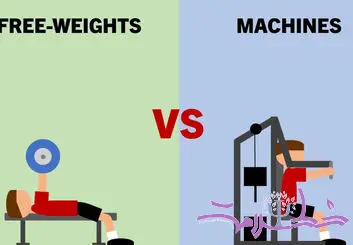 فیلم / ورزش با وزنه بهتر است یا دستگاه های ورزشی؟	