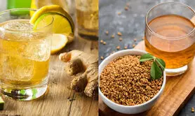 مقایسه آب زنجبیل و آب شنبلیله: کدامیک برای کاهش چربی شکم بهتر است؟
