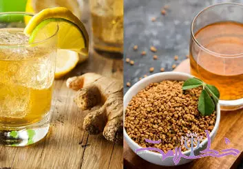 مقایسه آب زنجبیل و آب شنبلیله: کدامیک برای کاهش چربی شکم بهتر است؟