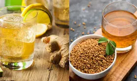 مقایسه آب زنجبیل و آب شنبلیله: کدامیک برای کاهش چربی شکم بهتر است؟
