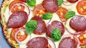 فیلم/ خاص ترین پیتزای سبزیجات بدون نیاز به خمیر + فوری و ساده
