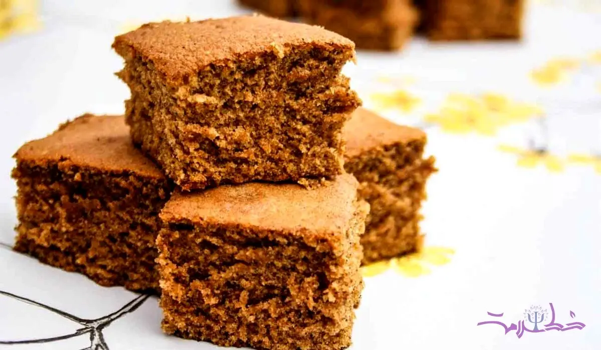 طرز تهیه شیرینی زنجبیلی با کارامل خرما / رژیمی و سالم 