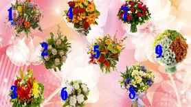 تست شخصیت / این دسته گل می گوید دیگران در مورد شما چه فکری می کنند