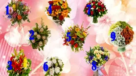 تست شخصیت / این دسته گل می گوید دیگران در مورد شما چه فکری می کنند