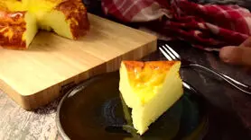 فیلم/ طرز تهیه کیک ماست با 3 ماده در دسترس + فوری و ارزان و اقتصادی