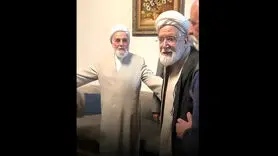کروبی و ناطق‌نوری بعد از ۱۵ سال با هم دیدار کردند! + فیلم