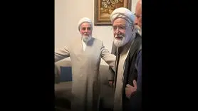 کروبی و ناطق‌نوری بعد از ۱۵ سال با هم دیدار کردند! + فیلم