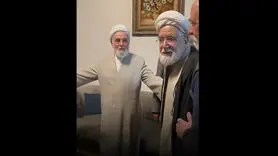 کروبی و ناطق‌نوری بعد از ۱۵ سال با هم دیدار کردند! + فیلم