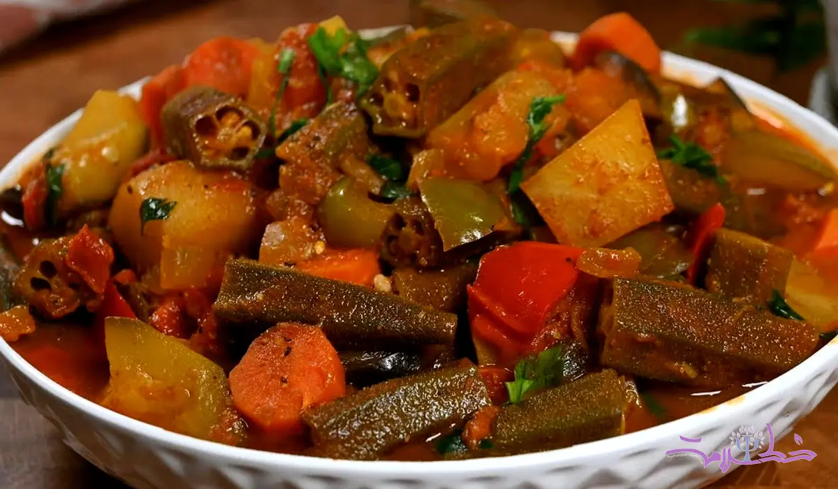 فیلم/ طرز  تهیه خوراک سبزیجات به روش یمنی