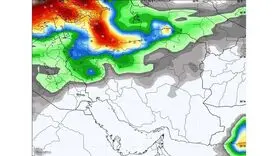 ورود دو موج بارش‌ به کشور از امروز + در این استان ها هوا خنک می شود