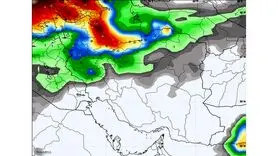 ورود دو موج بارش‌ به کشور از امروز + در این استان ها هوا خنک می شود
