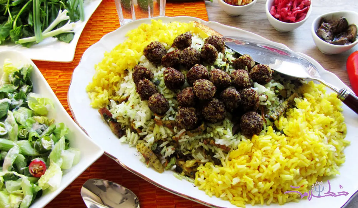 طرز تهیه کلم پلو به سبک شیرازی ها + فوت و فن 