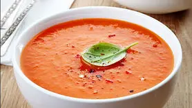 طرز تهیه فوری سوپ گوجه فرنگی خوش طعم + ارزان و بدون نیاز به گوشت