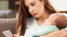  گوشی‌های هوشمند بر میزان ارتباط مادر و نوزاد تاثیر منفی می گذارد
