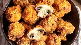 قارچ سوخاری یک میان‌وعده خوشمزه و جذاب + طرز تهیه