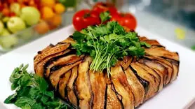 طرز تهیه دلمه بادمجان قالبی خوشمزه و مجلسی
