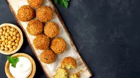 طرز تهیه فلافل خانگی به سبک فست فودی ها
