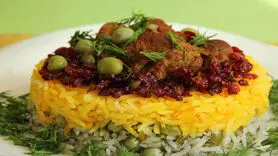 طرز تهیه شگفت انگیز ترین نخود پلوی دنیا