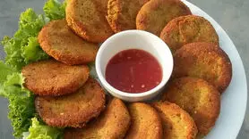 طرز تهیه شامی کباب با مرغ برای افطار / فوری و ارزان