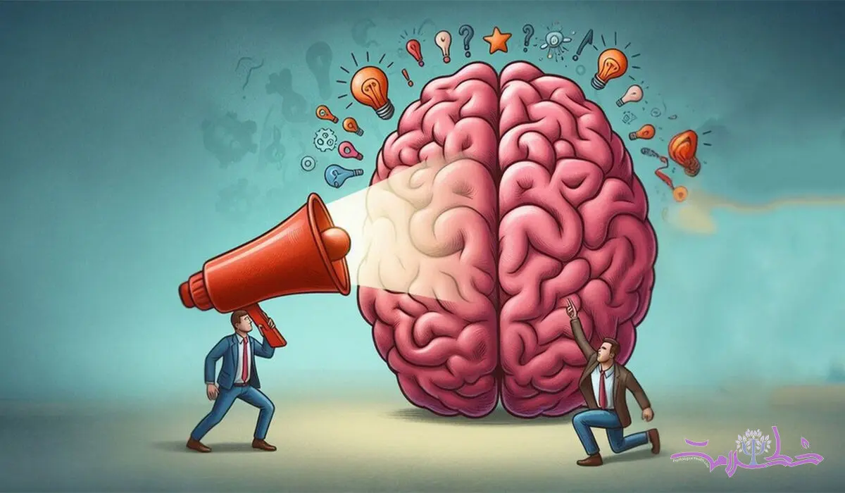 وقتی هیچ کاری نیم کنید مغز  حال چه کاری است؟