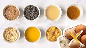 ۸ جایگزین گیاهی برای تخم مرغ در غذاها