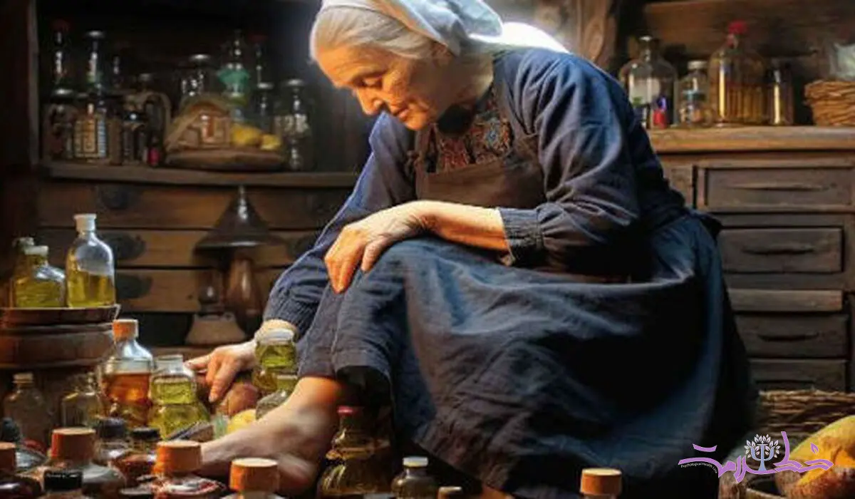معجزه اسپری کردن روغن منیزیم روی پاها 