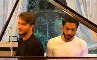 ویدئوی ناب از هنرنمایی کیسان دیباج و دارا حیایی با آواز احساسی و پیانو