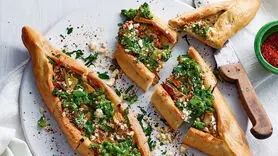 طرز تهیه نان پیده به سبک ترکی برای افطاری /فوری و ارزان و بدون گوشت