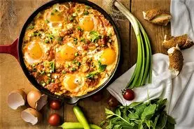 شام خوشمزه با دو ماده در دسترس