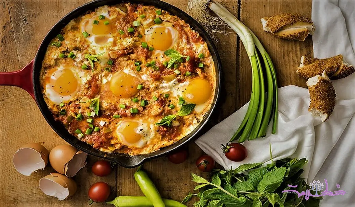 شام خوشمزه با دو ماده در دسترس