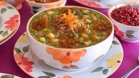 طرز تهیه آش گندم به سبک کرمانی ها برای سحری و افطاری