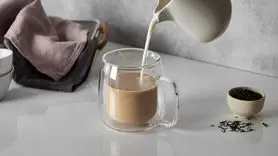 فیلم/ طرز تهیه شیرچای با شیوه ای متفاوت +راهی برای کاهش خستگی