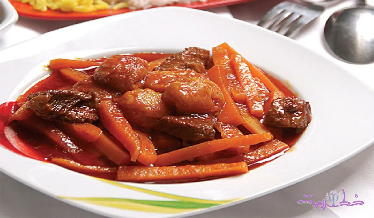 طرز تهیه خورشت آلو هویج به سبک تبریزی ها