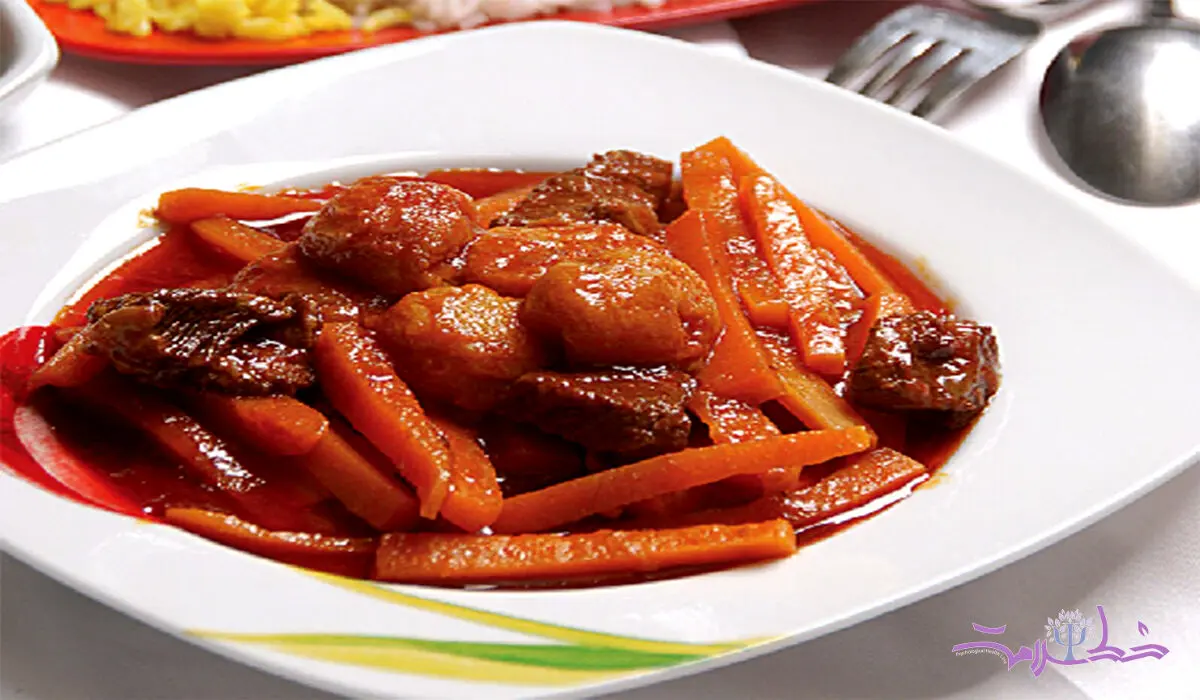 طرز تهیه خورشت آلو هویج به سبک تبریزی ها