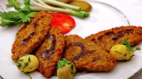 طرز تهیه کتلت رستورانی + ارزان و فوری بدون گوشت