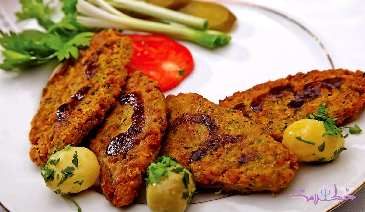 طرز تهیه کتلت رستورانی + ارزان و فوری بدون گوشت