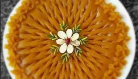 طرز تهیه حلوا زعفرانی + فواید سلامتی حلوا زعفرانی